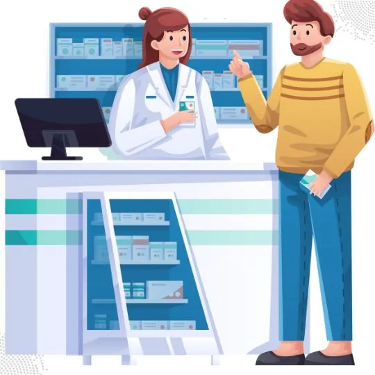 Pieza de la vacante Auxiliar de Farmacia Comercial en Bogotá